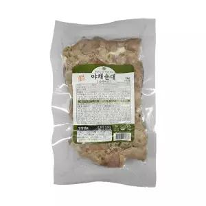 한성 홍반장 야채 순대 슬라이스 1kg