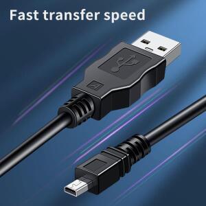 HQIX 적용 가능 Casio EX-Z37 Z370 Z670 QV-R100 R300 R70 R80 R3 R4 GV-10 카메라 F-F12 데이터 케이블