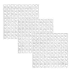 투명 고무 범퍼 패드 8.5 x 2.5mm 300피스 방음 도어 완충재