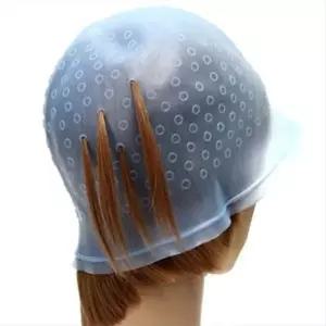 (옵션 브릿지헤어캡+코바늘)셀프 발레아쥬 옴브레 탈색 브릿지 모자 염색 헤어캡 하이라이트 도구