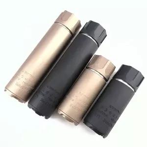 슈어파이어 타입 소콤 워든 소음기 직결식 검정색 (블랙/탄)