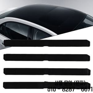 플라스틱 교체 커버 지붕 캐리어 Opel Astra H 51 87 자동차 액세서리 스티커 장식 4 개