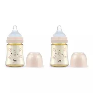 토비앤몰리 신생아 젖병 젖꼭지 1단계 몰리 180ml X2 BNS