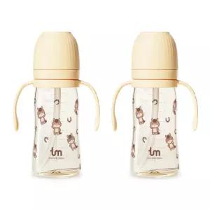 토비앤몰리 유아컵 물컵 빨대리필 2단계 휴대용 280ml BNS