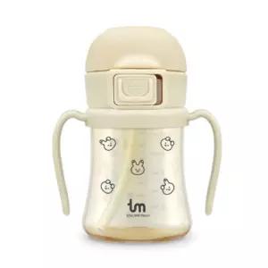 토비앤몰리 유아컵 원터치락 뚜껑 물컵 이유식 180ml BNS