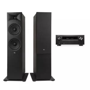 [데논] AVC-X3900H + JBL STAGE2 280F 하이파이 오디오 AV앰프 스피커