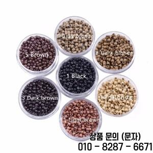 1000Pcs 나노 반지에 대 한 3MM 실리콘 팁 머리 확장 도구 7 색 선택