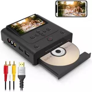 VHS에서 DVD 변환기 및 레코더 HDMI/AV 입력/출력 기능이 있는 독립형 No-PC 비디오에서 디지털