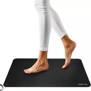홈루보 접지 매트 어싱 패드 어스 수면 침대 - 발 몸 요가를 위한 의자 책상 16 x 27