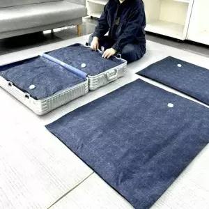 대형 이불 압축팩 겨울옷 여행용 옷수납 정리 파우치