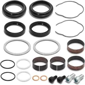 TOFR 프론트 엔드 포크 다리 재조립 씰 부츠 키트 49mm 할리 FLH/T 14-18용 OEM 0403-0148 스포스터