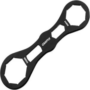 GMIPIX 46mm 포크 캡 렌치 팔각형 오토바이 튜브 볼트 설치 및 제거 도구 블랙