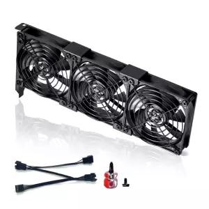 듀얼 90mm 및 PWM 팬 탑재 SCCCF 그래픽 카드 쿨러 PCI 슬롯 장착 가능 VGA/G 쿨링 시스템 고풍속 저소음