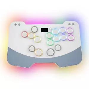 레버리스 컨트롤러 아케이드 스틱 PC/PS3/PS4/PS5/Switch/Steam용 (메탈) 펌웨어