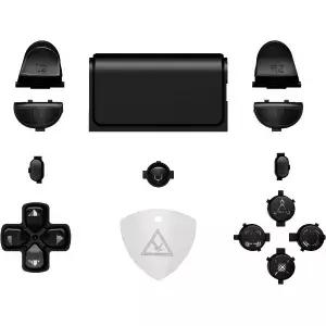 극한 가격 블랙 클래식 심볼 커스텀 교체용 풀 세트 버튼 PS4 Slim Pro용 CUH-ZCT2 컨트롤러 - DTFS와 호환