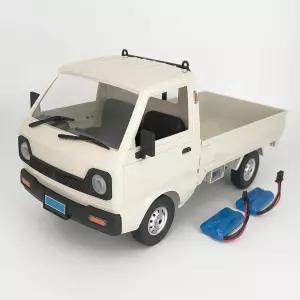 WPL D12 RC Kei 트럭 1/10 스케일 카 오프 로드 픽업 원격 제어 드리프트 RTR 2.4GHz 후륜 구동 260 모터