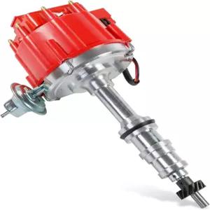 HEI 디스트리뷰터 레드 캡 65000V 코일 교체용 포드 빅 블록 FE V8 352 360 390 406 410 427 428 단일선
