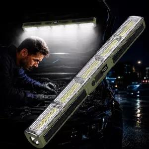전문용 엔진룸 작업등 슬림 LED 메카닉 라이트 바 중장비용 N52 마그넷 포함 7500mAh 충전식 자동차