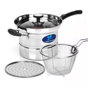 키친아트 찜냄비 국수 찜기 찜솥 찜통 냄비세트 18cm [BWE14443]