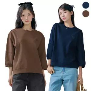 체이스컬트 소매 셔링 BANDING 7부 T-SHIRT/2Color - 멀티