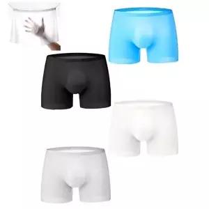 [하프클럽/]안녕 남성팬티 무봉제 심리스 쿨 팬티 여름 화이트 블루 속옷 남