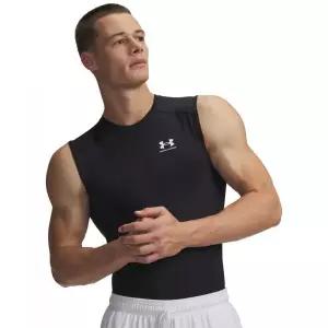 매장정품 UNDERARMOUR 히트기어 아머 컴프레션 슬리브리스 1361522-001