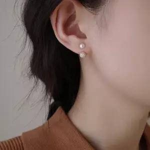 [갱대] 데일리 진주 볼 귀걸이