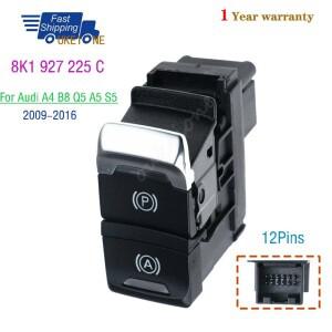 아우디호환 A4 B8 Q5 A5 S5 2009- 전자식 주차 브레이크 컨트롤 스위치 핸드 레버 자동차 부품 8K1927225C