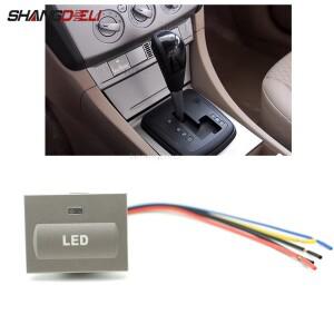 은빛 자동차 LED 레이더 안개등 열 스티어링 휠 포드호환 포커스 2 2004-2010 mk2 Transit 용 파워 미러 가
