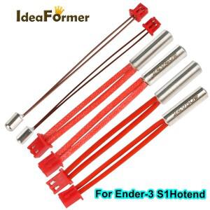 Ender-3 S1 핫 엔드 용 24V 40W/50W 카트리지 히터 XH2.54 터미널 100K 서미스터 온도 센서 XH1.25 3D 프린