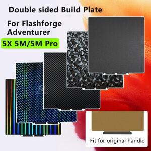 Flashforge Adventurer 5m 빌드 플레이트 AD5X 5X Pro 액세서리 용 양면 스프링 스틸