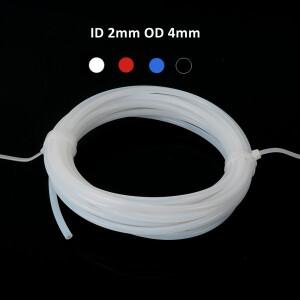 KINGROON 10/5 미터 2x4mm ID OD PTFE 튜브 3D 프린터 Bowden Extruder J 헤드 1.75mm 필라멘트 블루 블랙