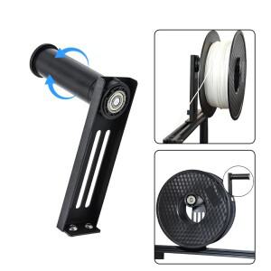 Ender 3 시리즈/CR 10 3V3 SE/KE/Sidewinder X1용 랙 브래킷이 있는 창의성 3D 프린터 필라멘트 홀더