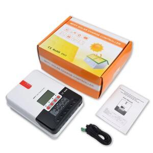 SRNE ML2420 20A MPPT 컨트롤러 광 패널 충전 12V/24V 배터리 자동 식별 100V PV 입력