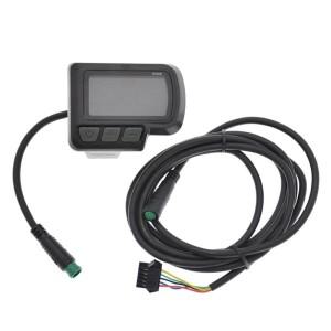 J0MB EN06 전기 LCD 디스플레이 미터 24V 36V 48V 전압 산악 자전거 및 스쿠터 용 5PIN 배선