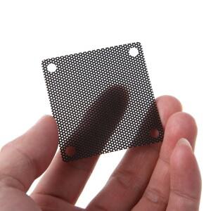 PVC 팬 먼지 필터 방진 케이스  커팅 가능 컴퓨터 메쉬 커버 블랙  세트 당 5 개  40mm  90mm