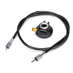 1세트 범용 바이크 오토바이 12MM 스쿠터 속도계 드라이브 기어 라인 케이블 GY6 50cc 125cc 적합