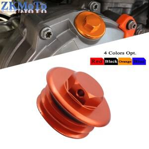 KTM EXC SX TPI 6 일 125 250 300 350 400 450 500 530 2004- 용 CNC 엔진 오일 필러 플러그 캡