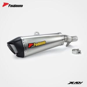 혼다 호환 X-ADV 750 X ADV750 -2026용 슬립온 배기 헤더 링크 파이프 머플러  스테인리스 스틸 탈착식 DB
