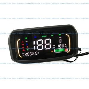 N7 전기 자전거 대시보드는 48V 60V 72V를 지원하며 명확한 LED 화면과 심플 디자인으로 라이딩 경험을 향