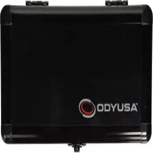 Odyssey KCC4PR2BL 턴테이블 카트리지 DJ 바늘용 보호 홀더로 슬롯이 있는 수납 공간에 장착된 헤드셸