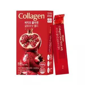 바지오 콜라겐 글로우샷 젤리 20g x 10포