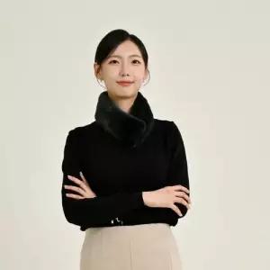 우진모피 우진모피 WJ) 코펜하겐퍼 휘메일풀스킨 청록 밍크머플러 국내생산 본사직영