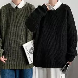 [모로엠] 남성 가을 목폴라 터틀넥 긴팔 니트 ON-KN-QWFP19VW