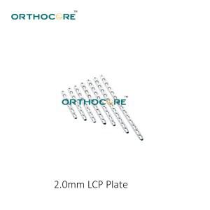 스테인레스 스틸 LCP 잠금 압축 플레이트 VOI AO, 동물 정형외과 장비, 수의학 합성, 2.0mm
