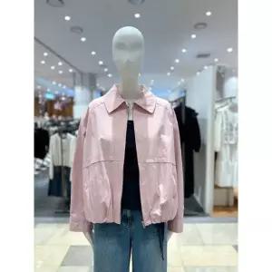 한정수량 온앤온 하프기장 카라 밑단 밴딩 루즈핏 블루종 집업 점퍼 NJW6MM327 2826917