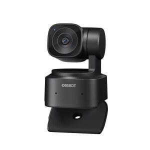 OBSBOT TINY SE 1080P 100FPS 웹캠 PC용 AI 추적 PTZ 스트리밍 카메라 | 1/2.8인치 센서 제스처 컨트롤 듀얼 ISO 스태거드 HDR 데스크톱 컴퓨터 노트북 회의 영상 통화 등용 웹캠.