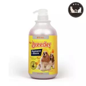 브리더 겸용 샴푸 1000ml 강아지 샴푸 린스