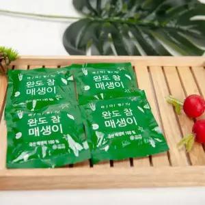 완도 보 양 음식 냉동 매생이 100g x 10봉 매생이굴국 완도특산물 겨울보 식 냉동매생