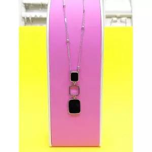 로뎀 세이브존05 Eleganc 오닉스 삼단 롱 목걸이4 RDA23100056